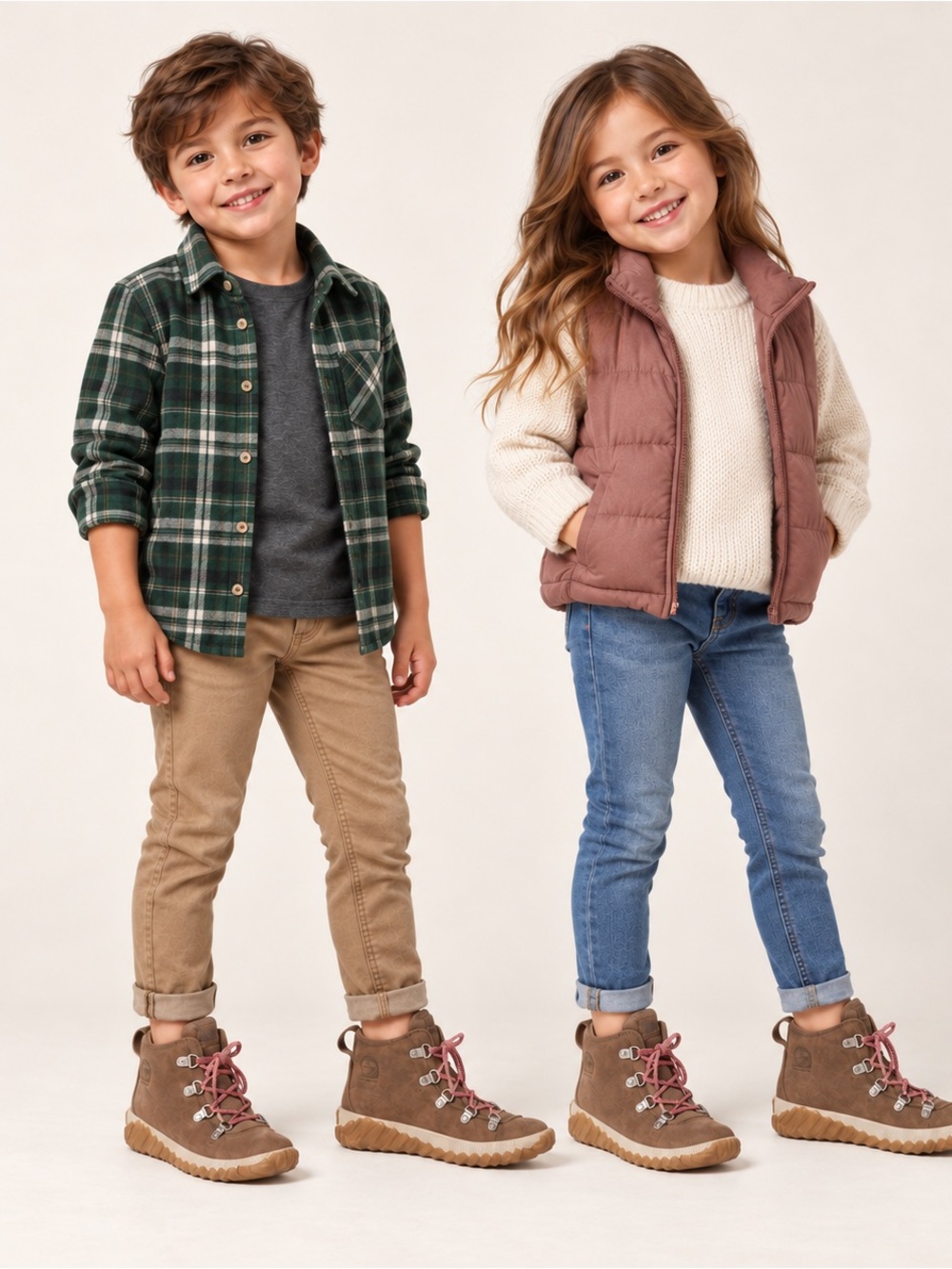 Sorel Kid's Out N About Conquest Boots 
Waterproof hiker-inspired boots. Size 4